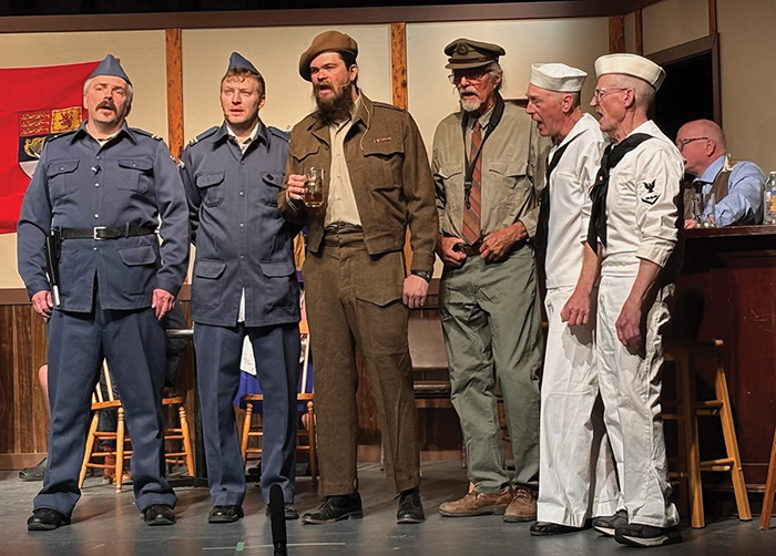 Some of the moments from the play 
